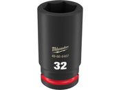 milwaukee/SHOCKWAVE IMPACT DUTY ディープインパクトソケット 3/4インチ 19mm 角 32mm 49-66-6407