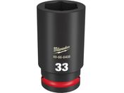 milwaukee/SHOCKWAVE IMPACT DUTY ディープインパクトソケット 3/4インチ 19mm 角 33mm 49-66-6408