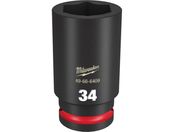 milwaukee/SHOCKWAVE IMPACT DUTY ディープインパクトソケット 3/4インチ 19mm 角 34mm 49-66-6409