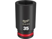 milwaukee/SHOCKWAVE IMPACT DUTY ディープインパクトソケット 3/4インチ 19mm 角 35mm 49-66-6410