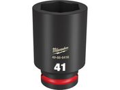 milwaukee/SHOCKWAVE IMPACT DUTY ディープインパクトソケット 3/4インチ 19mm 角 41mm 49-66-6416
