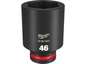 milwaukee/SHOCKWAVE IMPACT DUTY ディープインパクトソケット 3/4インチ 19mm 角 46mm 49-66-6421