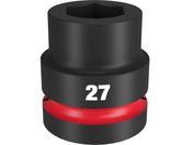 milwaukee/SHOCKWAVE IMPACT DUTY インパクトソケット 1インチ 25.4mm 角 27mm 49-66-6592