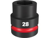 milwaukee/SHOCKWAVE IMPACT DUTY インパクトソケット 1インチ 25.4mm 角 28mm 49-66-6593