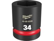 milwaukee/SHOCKWAVE IMPACT DUTY インパクトソケット 1インチ 25.4mm 角 34mm 49-66-6599