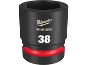 milwaukee/SHOCKWAVE IMPACT DUTY インパクトソケット 1インチ 25.4mm 角 38mm 49-66-6602