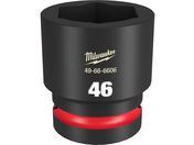 milwaukee/SHOCKWAVE IMPACT DUTY インパクトソケット 1インチ 25.4mm 角 46mm 49-66-6606