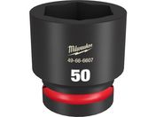 milwaukee/SHOCKWAVE IMPACT DUTY インパクトソケット 1インチ 25.4mm 角 50mm 49-66-6607