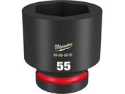 milwaukee/SHOCKWAVE IMPACT DUTY インパクトソケット 1インチ 25.4mm 角 55mm 49-66-6610