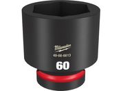 milwaukee/SHOCKWAVE IMPACT DUTY インパクトソケット 1インチ 25.4mm 角 60mm 49-66-6613