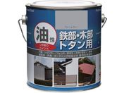 ニッぺ/塗料 油性鉄部・木部・トタン用 1.6L ウォームグレー HYJ007-1.6