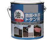 ニッぺ/塗料 油性鉄部・木部・トタン用 1.6L グレー HYJ009-1.6