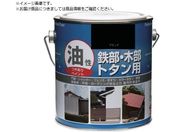 ニッぺ/塗料 油性鉄部・木部・トタン用 1.6L ブラック HYJ011-1.6