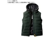 BURTLE/防寒フーディベスト ユニセックス 5034-61-M アーミカーキ5034-61-M
