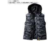 BURTLE/防寒フーディベスト 5034-64-XXL アーバンブラック5034-64-XXL