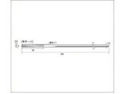 ナカニシ/ダイヤモンドヤスリ 平テーパー型 4×0.6×30 #400 57105