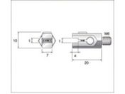 ナカニシ/チップホルダー t1.0用 2個入 60922