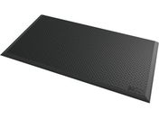 NOTRAX/疲労軽減マット 難焼性 ダイヤモンドフレックス ブラック 646S4064BL