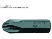 GEDORE/スクリュードライバービット 690 PZD 1/4 PZ1 25mm 10本入 6552790