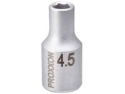 PROXXON/\Pbg1/4  6p^Cv 4.5mm 83711