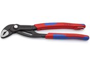 KNIPEX/ウォーターポンププライヤー コブラ コンフォートハンドル落下防止リング付 250mm8702-250TBK