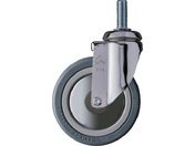 ハンマー/ねじ込み旋回式ゴム車輪 ナイロンホイール・ボールベアリング 125mm920MA-RB125