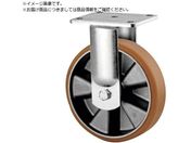 テンテキャスター/重荷重用高性能旋回キャスター DELTA ウレタン車輪 φ200 固定式 JIS規格品 固定式9688ITP200P60 CONVEX