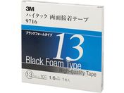 3M/ハイタック両面接着テープ 9716 13mmX10m 黒 1巻=1箱 9716