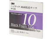 3M/ハイタック両面接着テープ 9720 10mmX8m 黒 1巻=1箱 9720