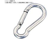 水本/ステンレス スナップフックB型 線径6mm 長さ61mmB-097