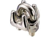 水本/ステンレス ワイヤークリップ 使用ロープ径6mm 長さ34mmB-431