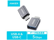 Anker USB-C&USB-A�ϊ��A�_�v�^ USB3.0�Ή� 2�Z�b�g B87310A1