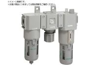 CKD/FRLユニット F.R.Lコンビネーション 白色シリーズ 接続口径Rc1 C6500-25-W-F1