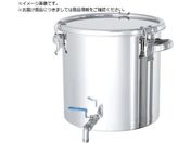MONOVATE/ステンレスタンク ストレート密閉タンク ボールバルブ付 7L CTHV-21