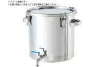 MONOVATE/ステンレスタンク ストレート密閉タンク ボールバルブ付 25L CTHV-33