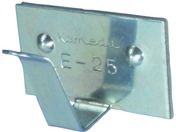 カメダ/配線止め具 ハイステッカー 100個入 シルバー E-25-SA-100P