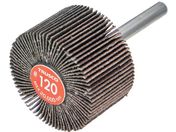 TRUSCO/エコノミーフラップホイール 軸径6mm 外径40X幅25X軸長35 #120 5個入 EF4025-120