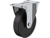 ユーエイ/プレート式 固定 キャスター 導電ゴム 車輪径100mm Eタイプ ER型 取付寸法82×40 ER-100RHE