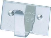 カメダ/配線止め具 ハイステッカー 100個入 シルバー ES-25-SA-100P