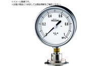 右下/隔膜式圧力計 FE型 FE-2-1MPA
