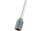 TRUSCO/フェルール圧着端子 絶縁スリーブ付き 0.75-10 100個入 FT7510-GY