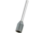 TRUSCO/フェルール圧着端子 絶縁スリーブ付き 0.75-12 100個入 FT7512-GY