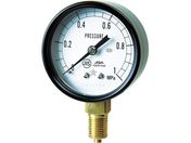 右下/一般圧力計 A枠立型・φ60 圧力レンジ0〜0.10MPa G211-111-M-0.1MP