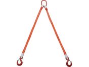 TRUSCO/2本吊ベルトスリングセット 25mm幅X1m