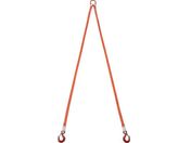 TRUSCO/2本吊ベルトスリングセット 25mm幅X2m