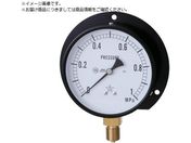 右下/一般圧力計 B枠立型・φ100 圧力レンジ0〜1.00MPa G421-211-M-1MP