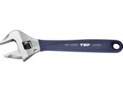 トップ工業 TOP ワークワイド ガタ無しモンキレンチ グリップ付 HM-43MGNB