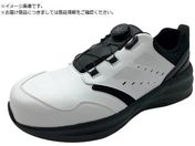IGNIO/ダイヤル式ワークシューズ1013 ホワイト28.0cm
