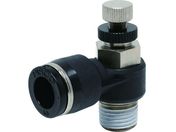 PISCO/スピードコントローラ エルボ メーターイン制御チューブ10ネジR1/4 JSC10-02B