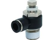 PISCO/スピードコントローラ エルボ メーターアウト制御チューブ10ネジR1/2 JSC10-04A